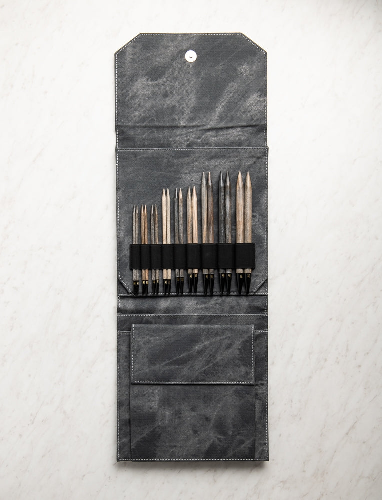 Lykke Long Interchangeable Needle Set, Driftwood Grey | Purl Soho