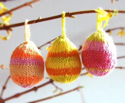 Knit Easter Egg Ornaments | Purl Soho