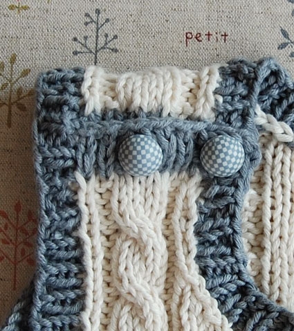 Cabled Baby Vest | Purl Soho