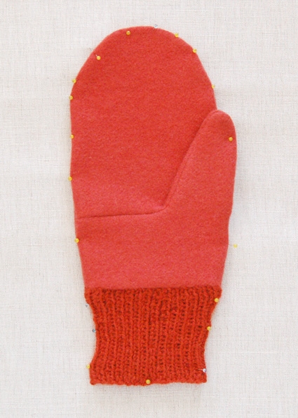 Felt Mittens with Knitted Cuffs | Purl Soho