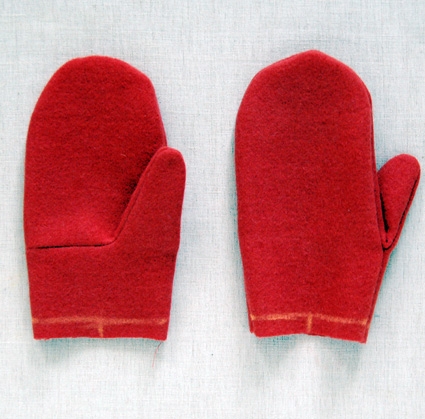 Felt Mittens with Knitted Cuffs | Purl Soho