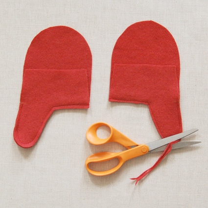 Felt Mittens with Knitted Cuffs | Purl Soho