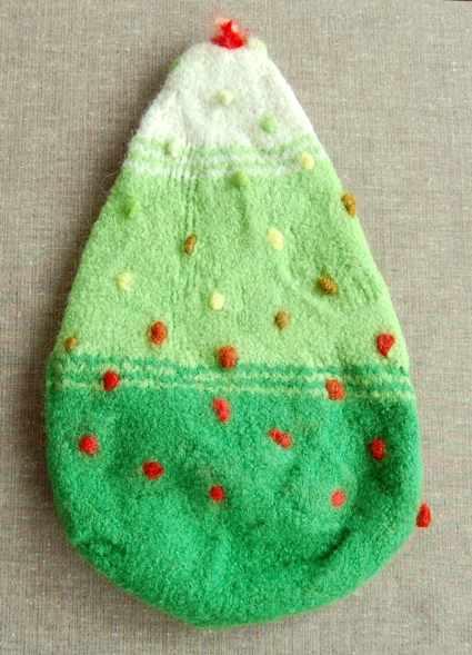 Felted Christmas Trees | Purl Soho