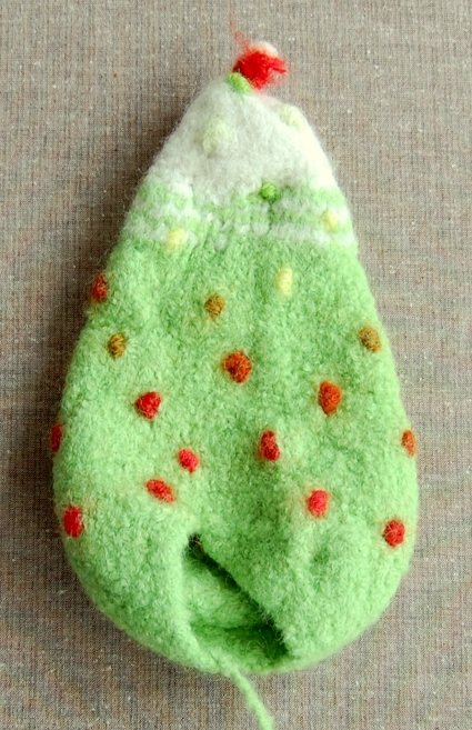 Felted Christmas Trees | Purl Soho