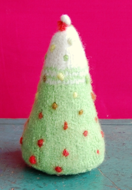 Felted Christmas Trees | Purl Soho