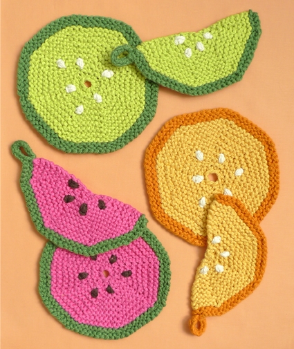 Fruity Trivets + Pot Holders | Purl Soho