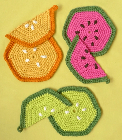 Fruity Trivets + Pot Holders | Purl Soho