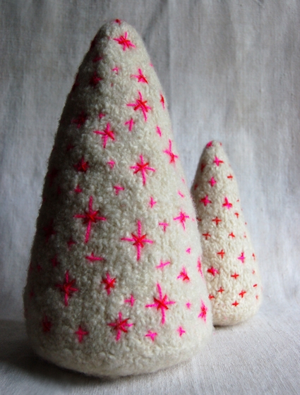 New Felted Christmas Trees! | Purl Soho
