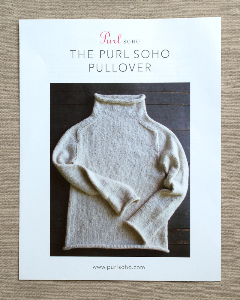 Purl Soho Pullover in Purl Soho’s NEW Worsted Twist! | Purl Soho