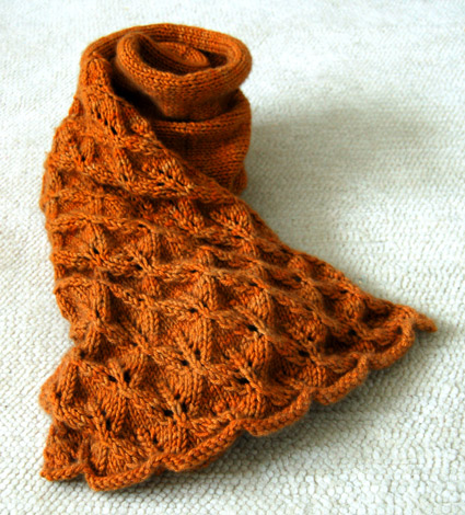 Lovely Leaf Lace Scarf | Purl Soho