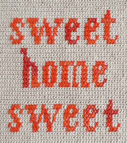 Sweet Home Sweet Pillow | Purl Soho