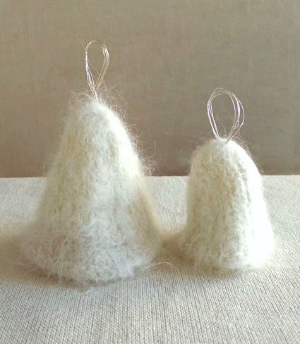 Felted Bell Ornaments | Purl Soho