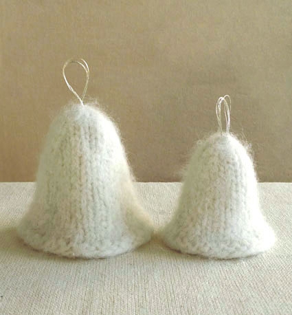 Felted Bell Ornaments | Purl Soho