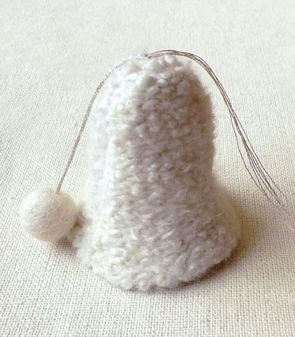 Felted Bell Ornaments | Purl Soho