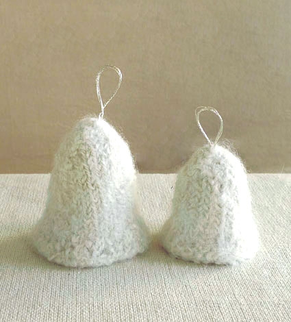 Felted Bell Ornaments | Purl Soho