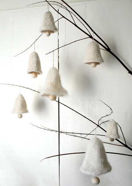 Felted Bell Ornaments | Purl Soho