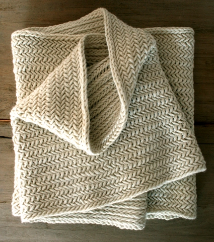 Big Herringbone Cowl | Purl Soho