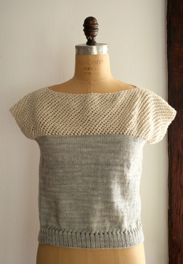 Cap Sleeve Lattice Top | Purl Soho