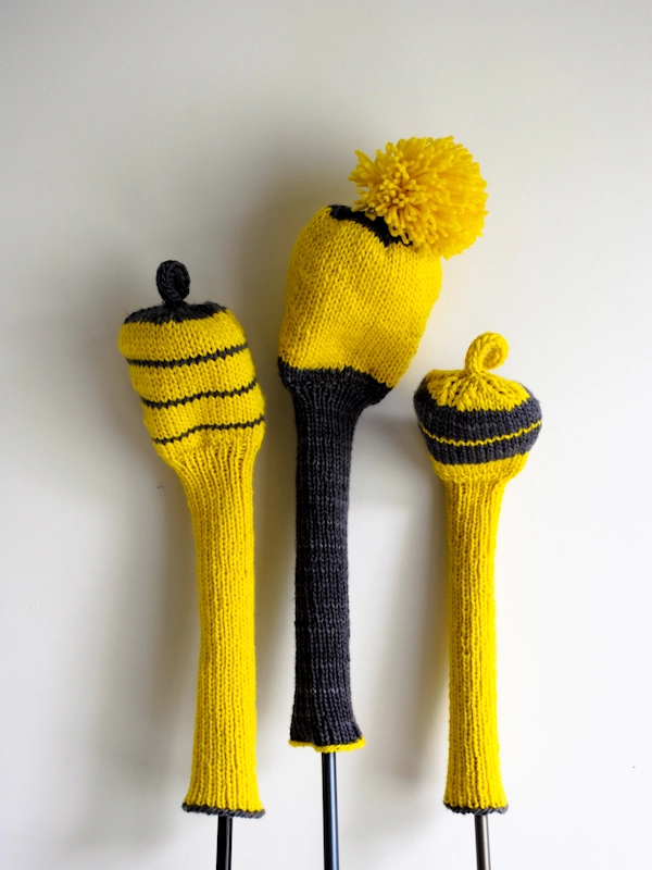 Knit Golf Club Covers | Purl Soho