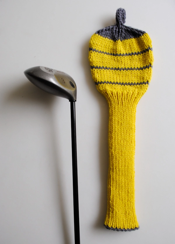 Knit Golf Club Covers | Purl Soho