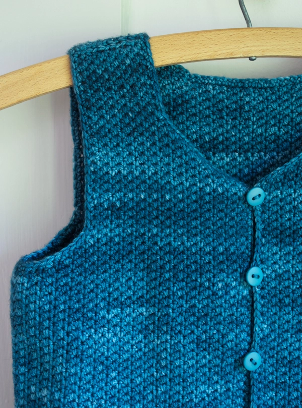 Classic Crocheted Vest for Little Kids | Purl Soho