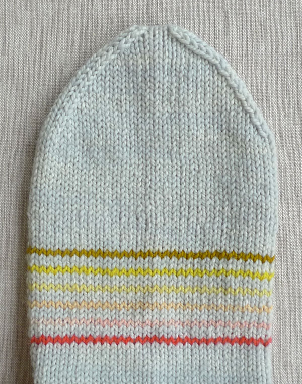 Sporty Striped Socklets | Purl Soho
