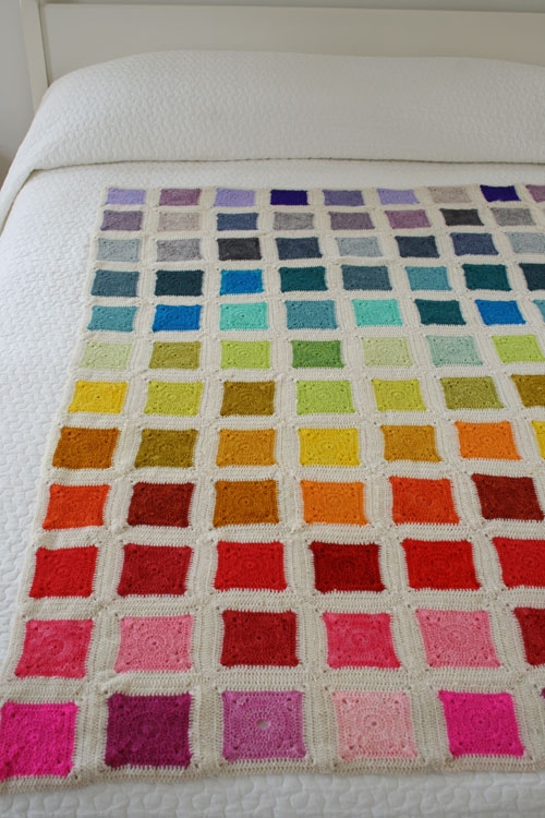 Bear’s Rainbow Blanket | Purl Soho