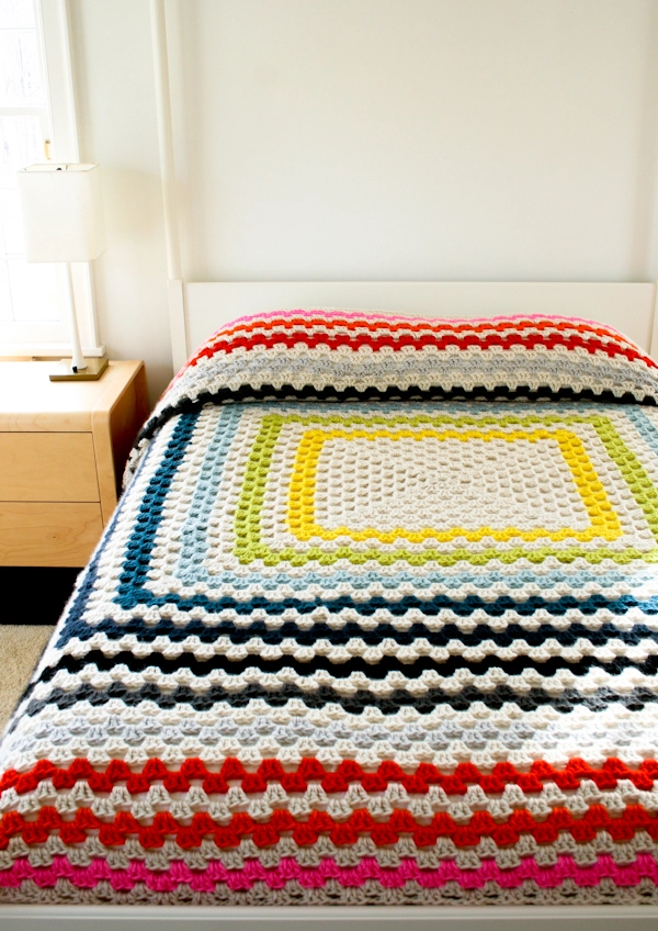 Giant, Giant Granny Square Blanket | Purl Soho