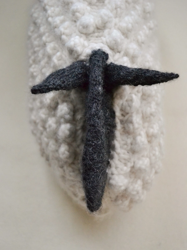 Bobble Sheep Pillow in Super Soft Merino | Purl Soho