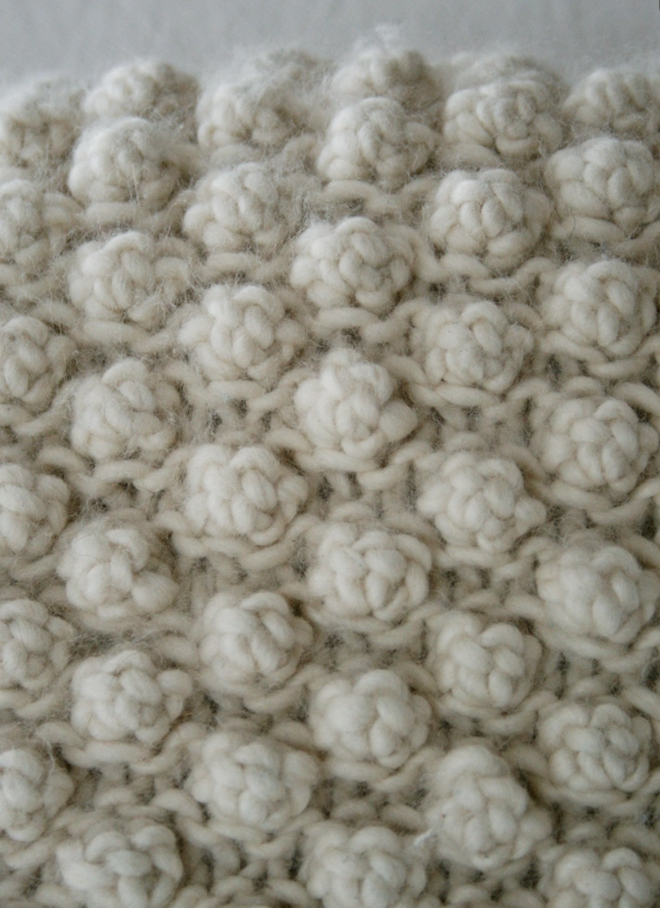 Bobble Sheep Pillow in Super Soft Merino | Purl Soho