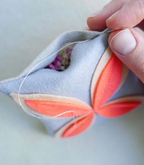 Felt Flower Sachets | Purl Soho