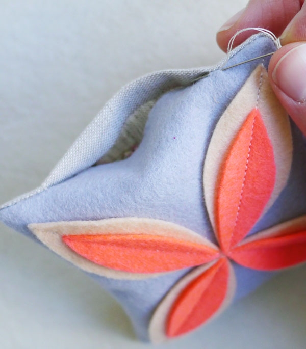 Felt Flower Sachets | Purl Soho