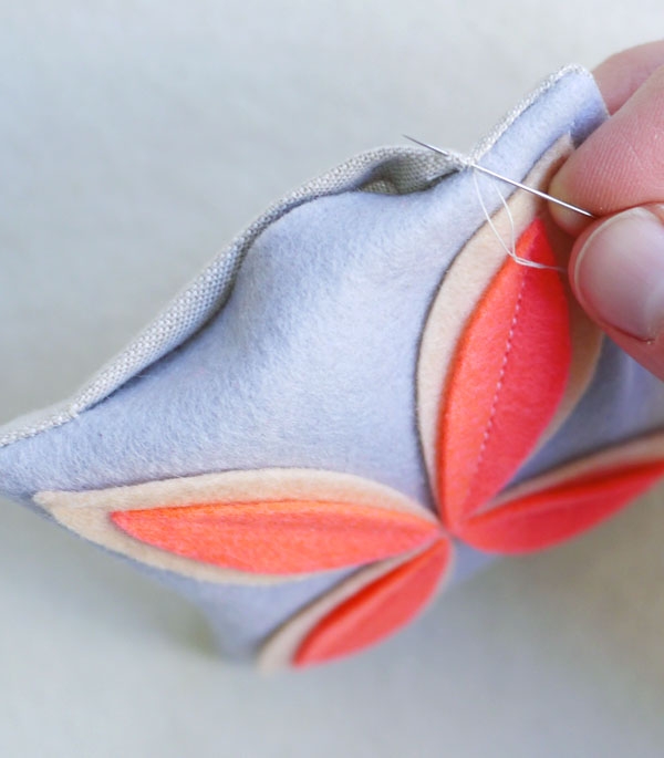 Felt Flower Sachets | Purl Soho