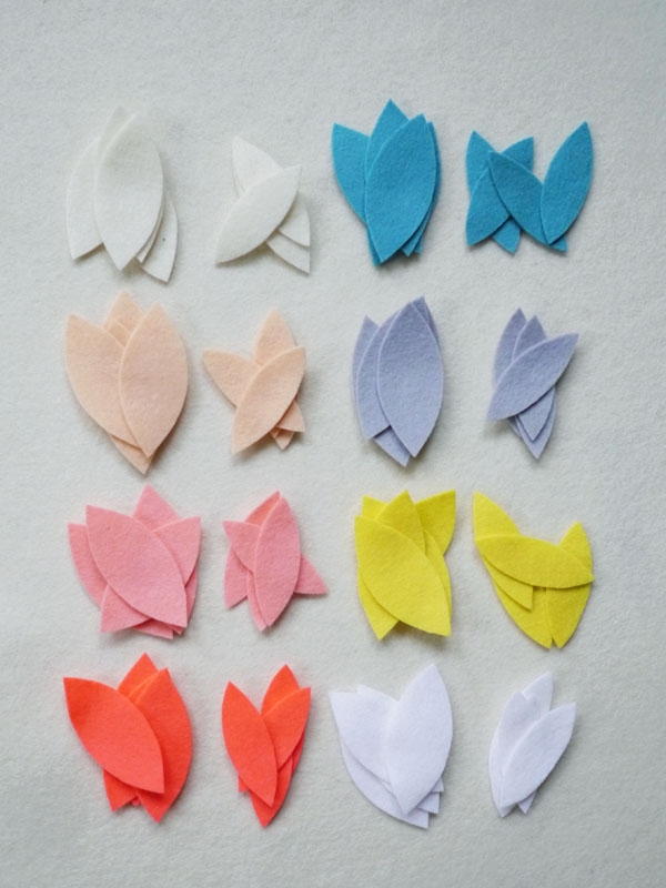 Felt Flower Sachets | Purl Soho