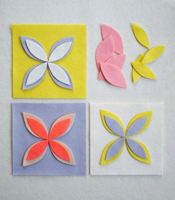 Felt Flower Sachets | Purl Soho