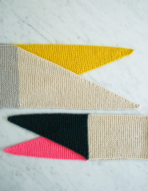 Color Tipped Scarf | Purl Soho