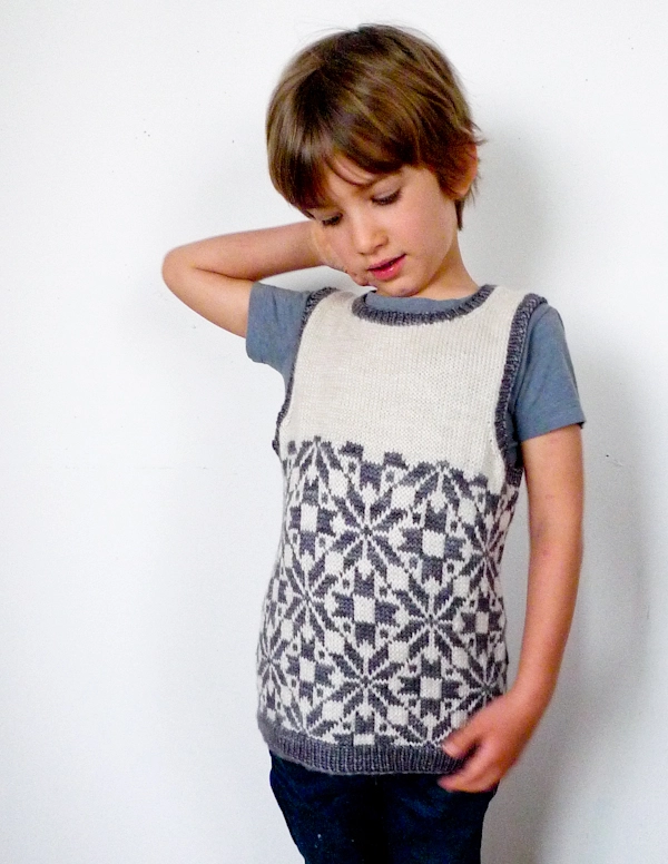 Kid’s Fair Isle Vest | Purl Soho