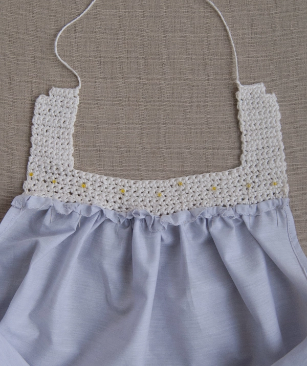 Sweet Crochet + Sew Dress | Purl Soho