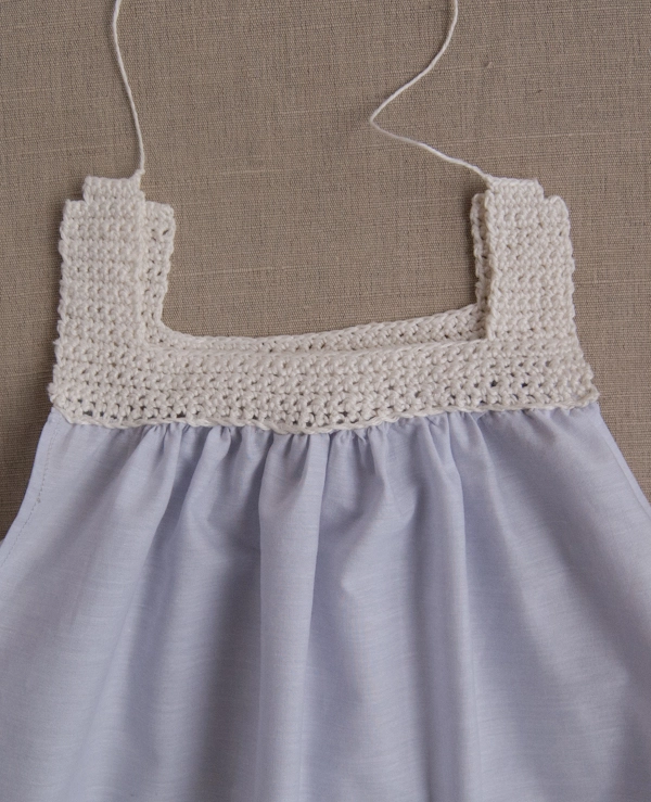 Sweet Crochet + Sew Dress | Purl Soho