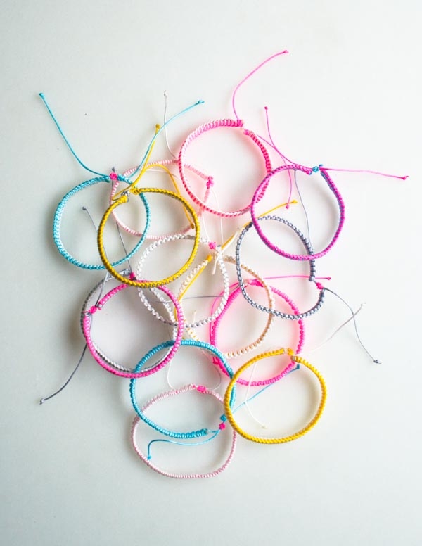 Breezy Friendship Bracelets | Purl Soho