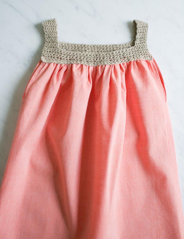 Sweet Crochet + Sew Dress | Purl Soho