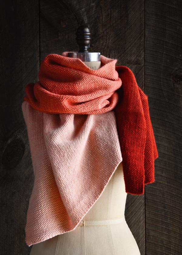 Cashmere Ombré Wrap, Now in Plum! | Purl Soho