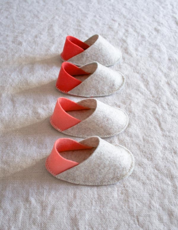 Felt Baby Slippers | Purl Soho