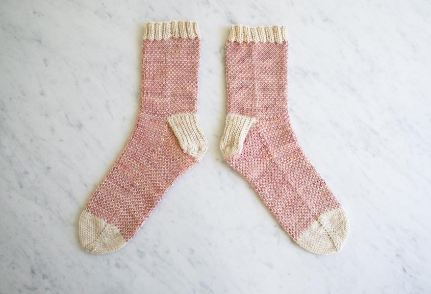 Pixel Stitch Socks | Purl Soho