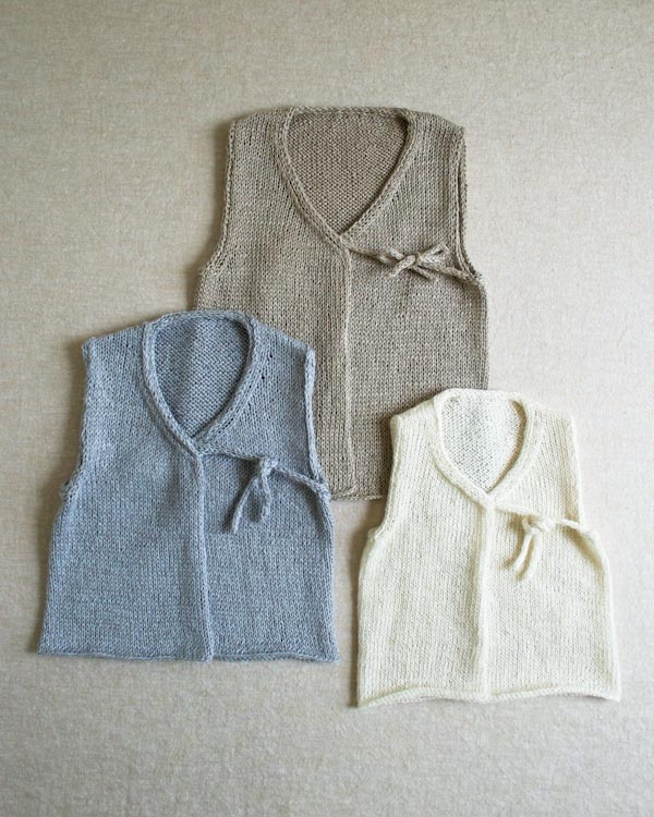 Linen Vest for Babies | Purl Soho