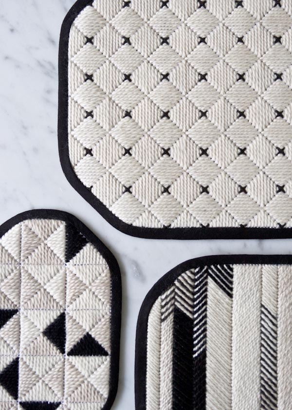 Graphic Needlepoint Trivets | Purl Soho