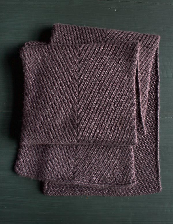 Diagonal Twist Scarf | Purl Soho