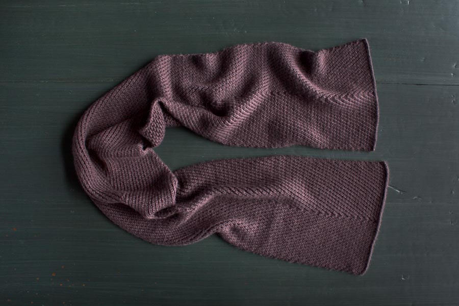 Diagonal Twist Scarf | Purl Soho