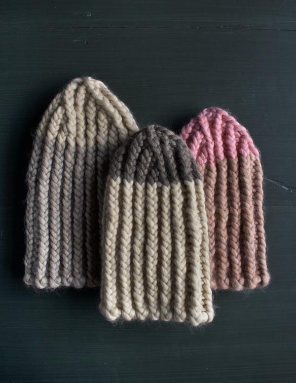 Giant Twisted Rib Hat | Purl Soho