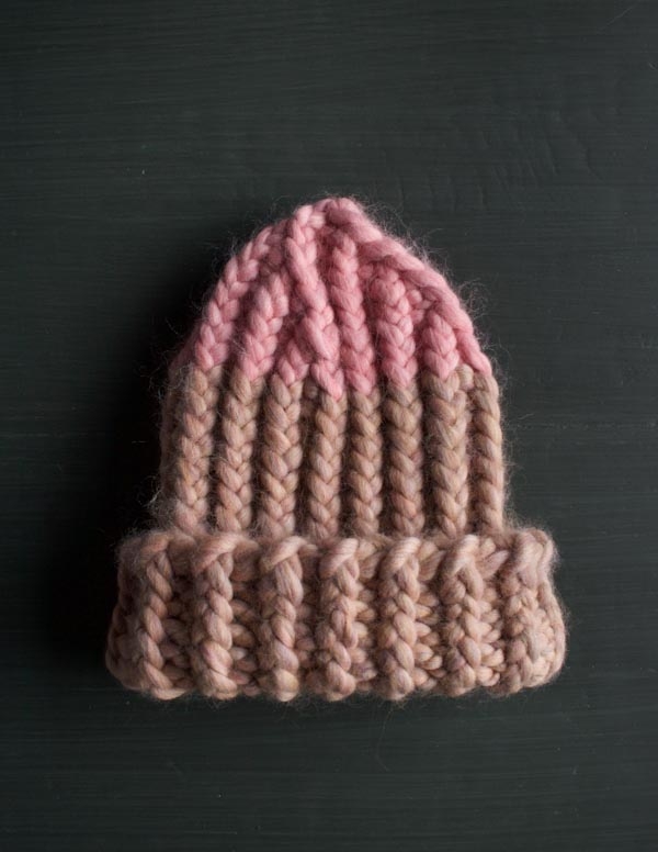 Giant Twisted Rib Hat | Purl Soho